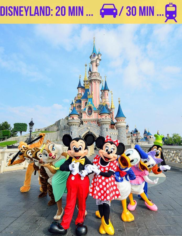 Qhome 1 - Studio Entre Paris Et Disney Villiers-sur-Marne Esterno foto