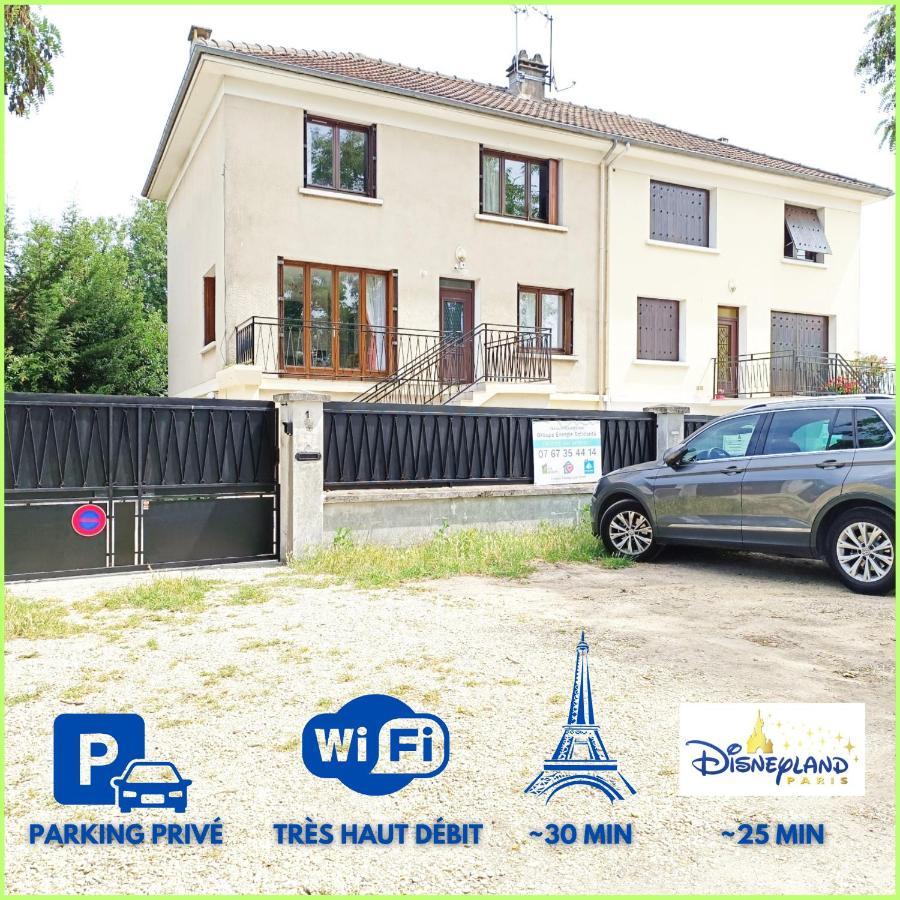 Qhome 1 - Studio Entre Paris Et Disney Villiers-sur-Marne Esterno foto