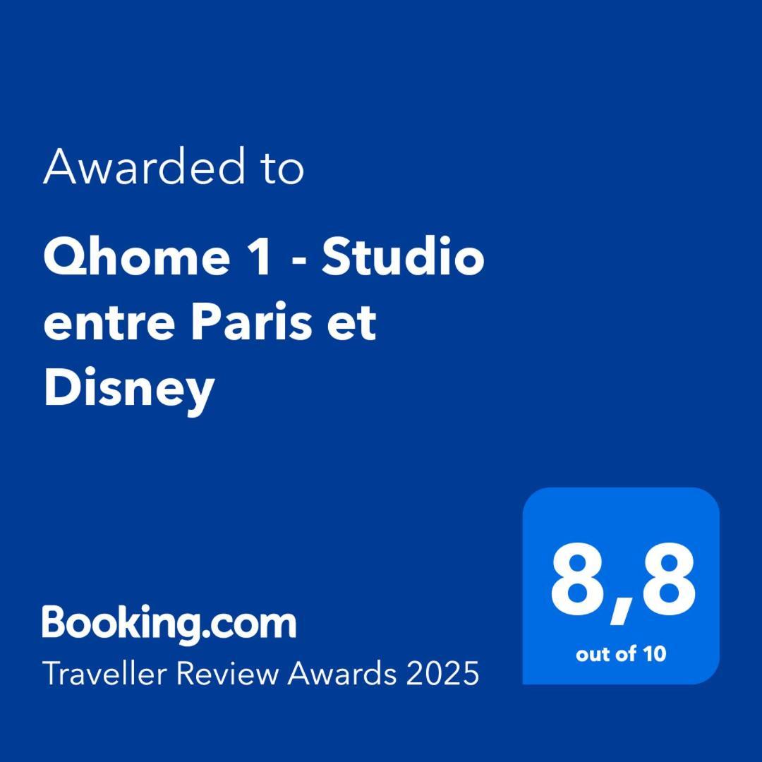 Qhome 1 - Studio Entre Paris Et Disney Villiers-sur-Marne Esterno foto